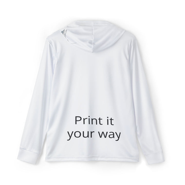 Boat Graphic Hoodie — "Just One More" Fishing &amp; Lake Life Performance Hoodie