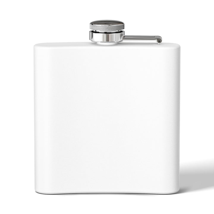 Stainless Steel Flask, 6oz - Personalized With Your Boat