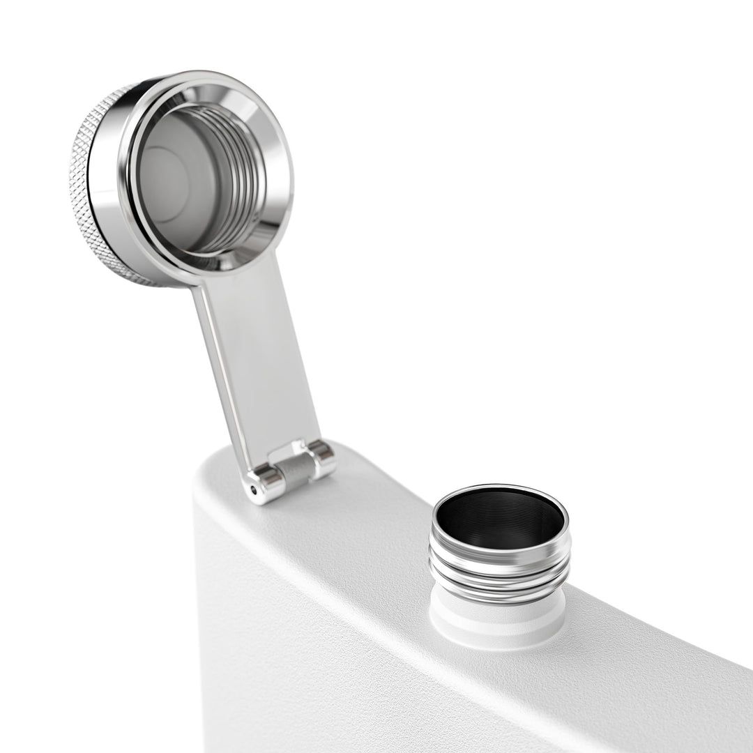 Stainless Steel Flask, 6oz - Personalized With Your Boat