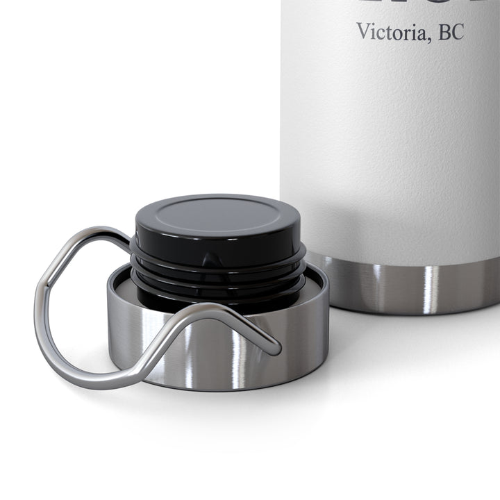 Stainless Vacuum Bottle, 22oz - Personalized With Your Boat