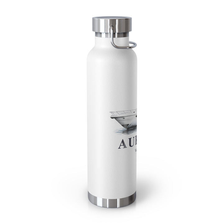 Stainless Vacuum Bottle, 22oz - Personalized With Your Boat