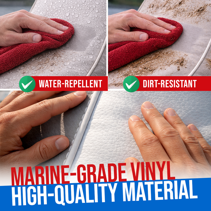 BTG Gear Marine-Grade Bean Buoy Chair for Boats | Waterproof Vinyl Deck Seat Bean Bag