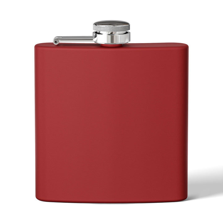 Stainless Steel Flask, 6oz - Personalized With Your Boat