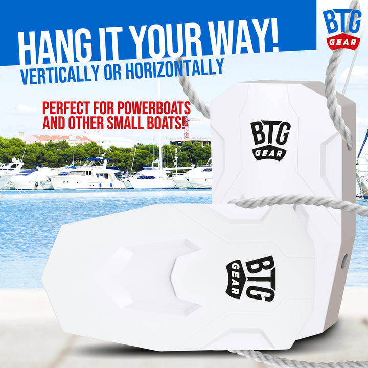 BTG GEAR Modular Marine Bumper with Fender Lines, Boats up to 27&