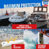 BTG GEAR 48" Heavy Duty Marine Dock Piling Fender Bumpers for Docking (Set of 2)