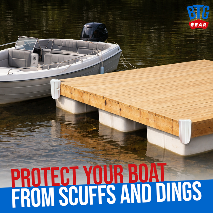 BTG GEAR Heavy Duty Marine Corner Dock Fender Bumper for Edge Corner (Set of 2)