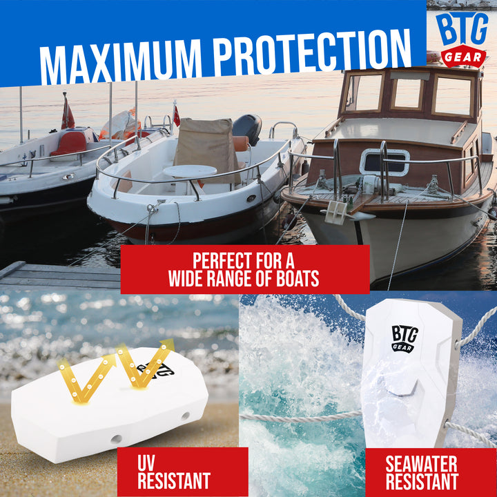BTG GEAR Modular Marine Bumper with Fender Lines, Boats up to 27&