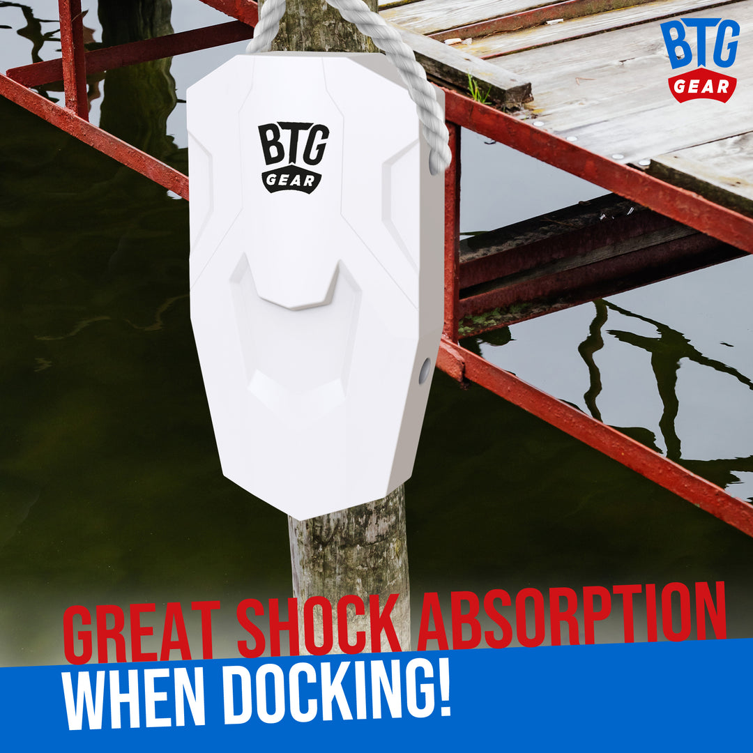 BTG GEAR Modular Marine Bumper with Fender Lines, Boats up to 27&