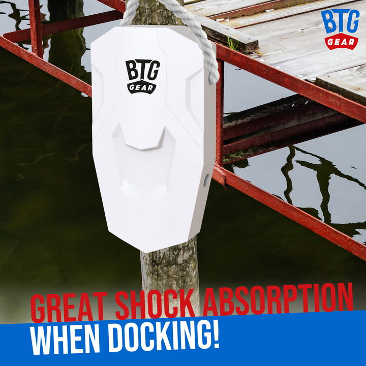 BTG GEAR Modular Marine Bumper with Fender Lines, Boats up to 27&