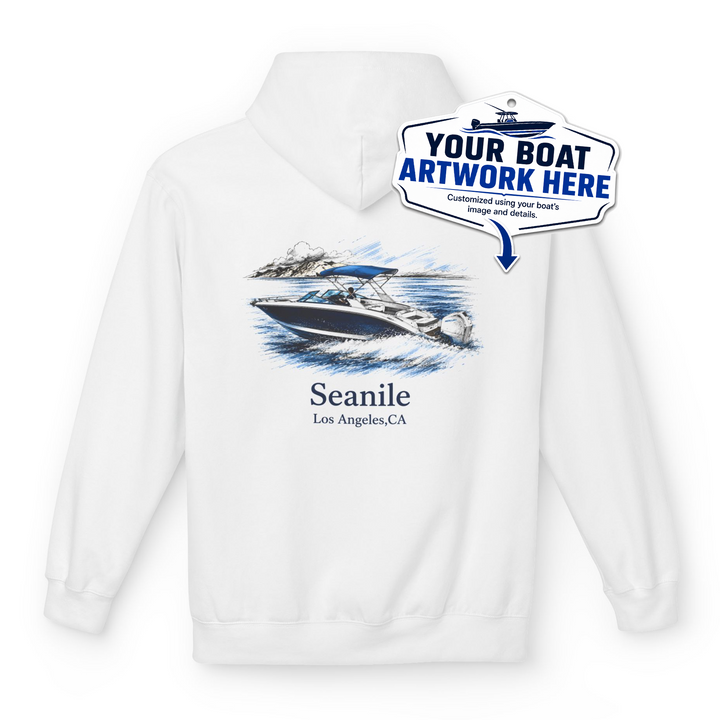The Harbor Hoodie - Personalized With Your Boat