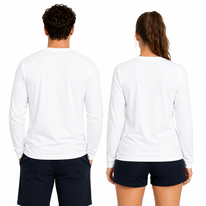 Boat Graphic Long Sleeve Tee - Personalized With Your Boat