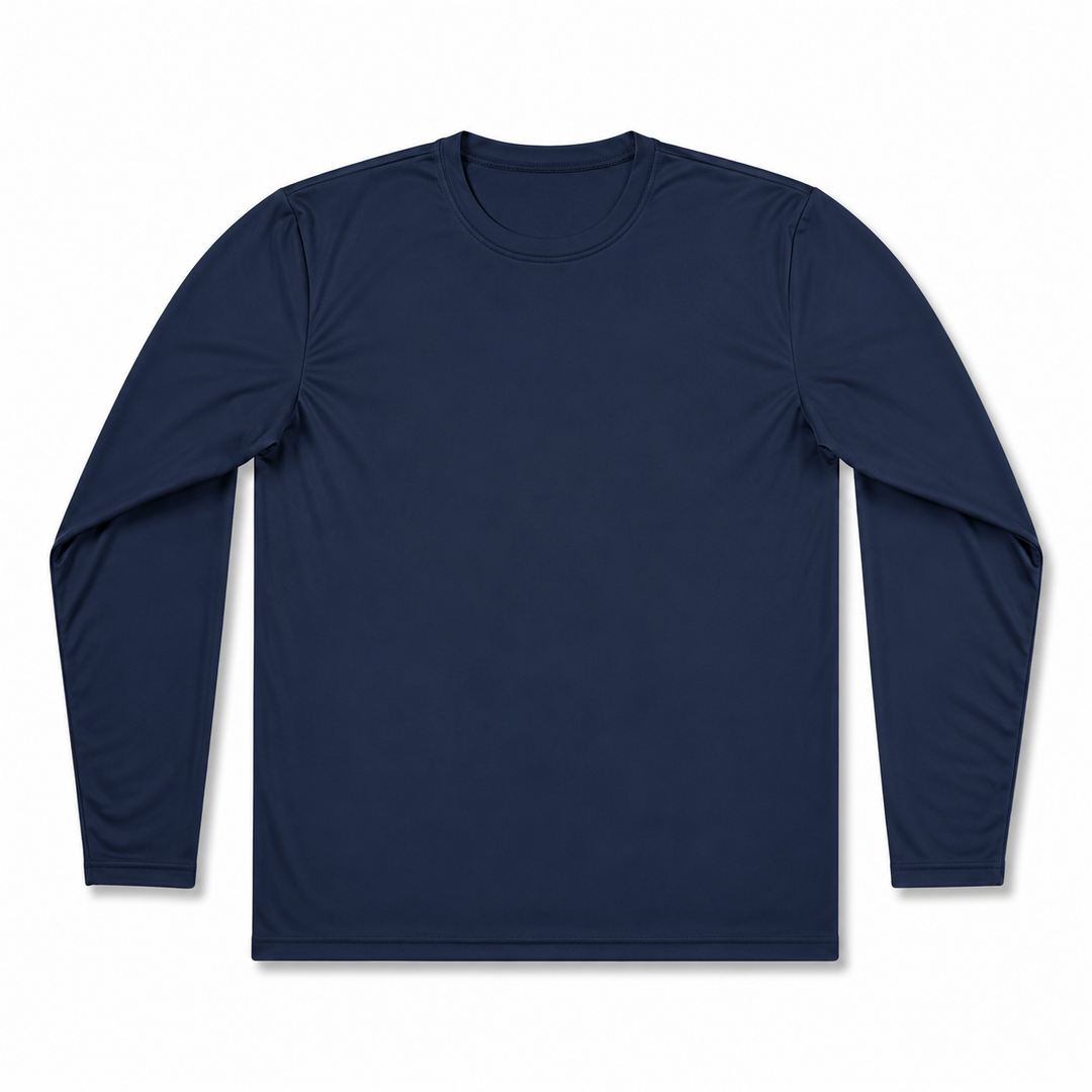 Boat Graphic Long Sleeve Tee - Personalized With Your Boat