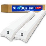BTG GEAR 48" Heavy Duty Marine Dock Piling Fender Bumpers for Docking (Set of 2)