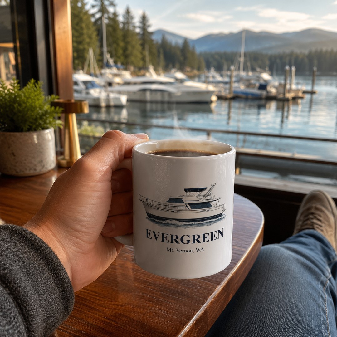 The Marina Mug, 20oz - Personalized With Your Boat