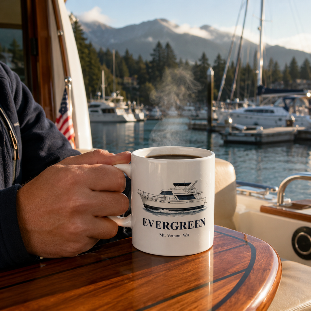 The Marina Mug, 20oz - Personalized With Your Boat