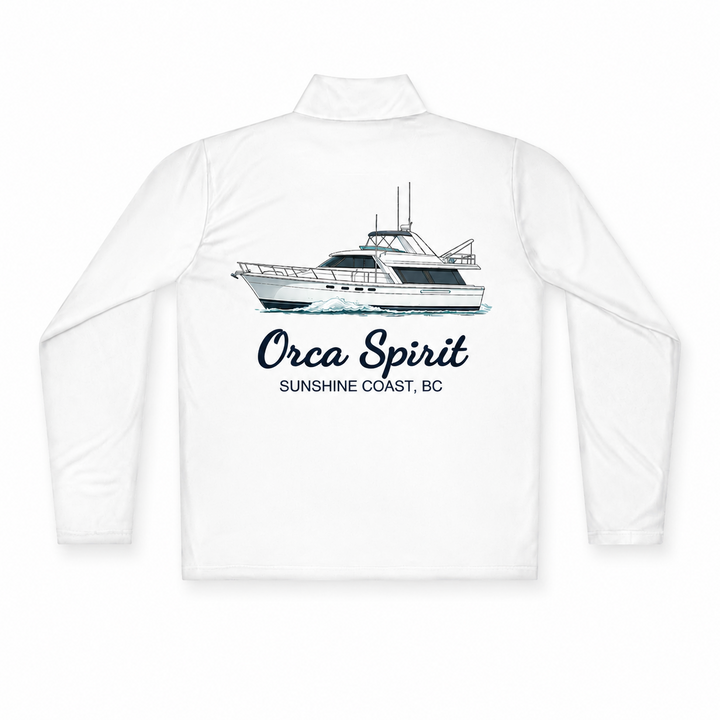 Quarter-Zip Pullover - Personalized With Your Boat