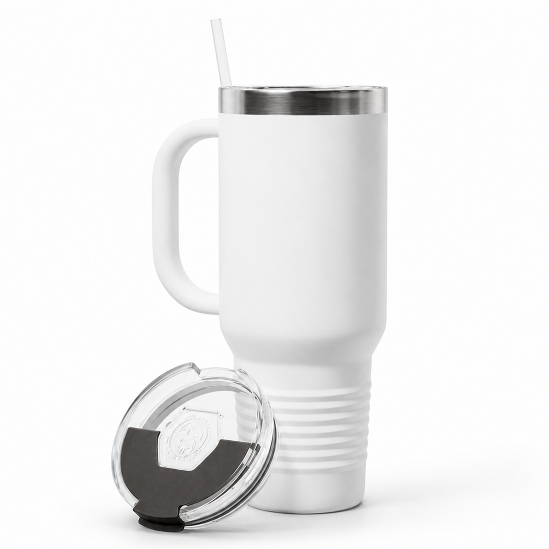 Insulated Travel Mug, 40oz - Personalized With Your Boat