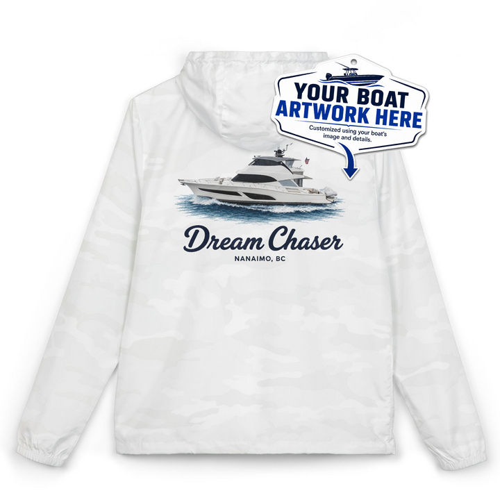 Windbreaker Jacket - Personalized With Your Boat